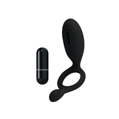 Pretty Love Anel Vibrador Ethel Cor Preto