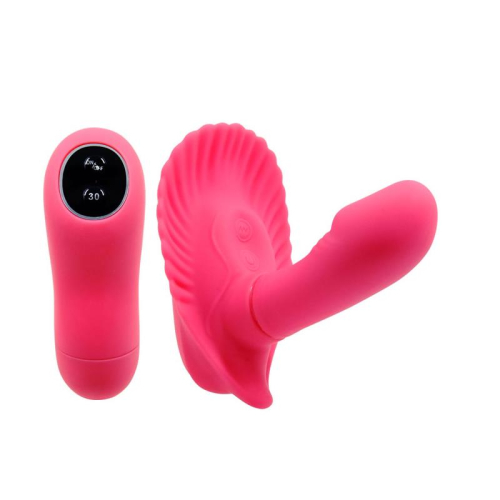 Prette Love Vibrador a Control Remoto Fance Clamshell Cor Rosa