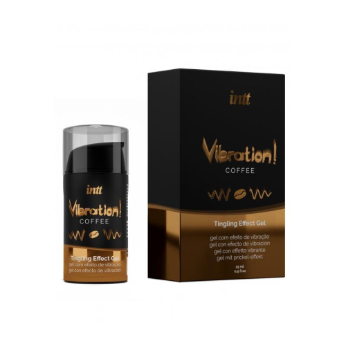 Vibrador Líquido Efeito Calor Sabor Café 15 ml