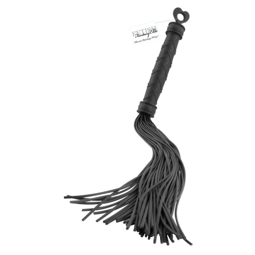 Fetish Fantasy Elite flogger de Silicone Preto
