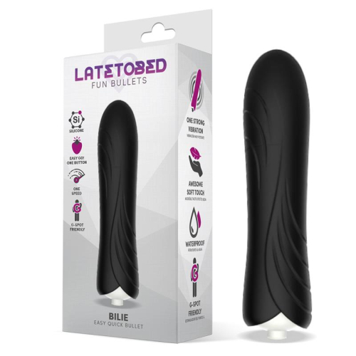 Bilie Bala Vibradora Ease Quick Silicone Preto