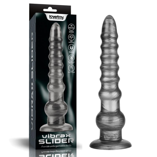 Vibrax Slider Dildo Anal com Vibração King Sized 12.5
