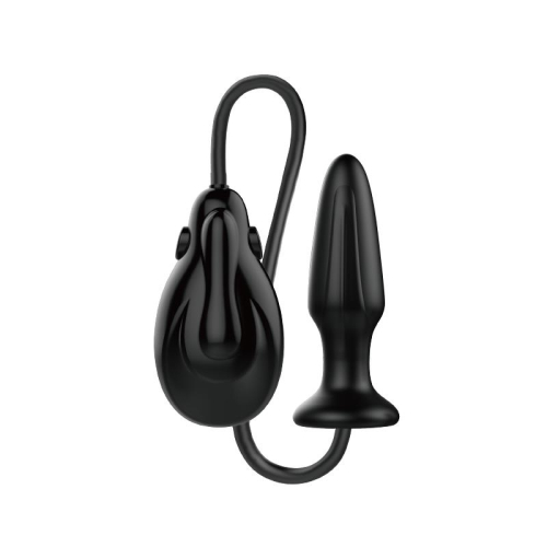 Plug Anal com Inflado Automático com Vibração