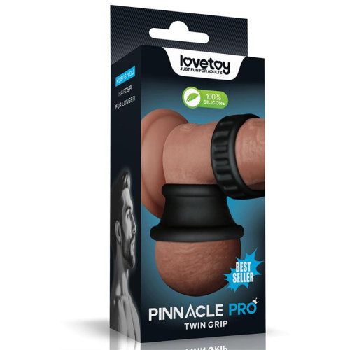 Anel Pênis Pinnacle Pro Twin Grip Stretcher