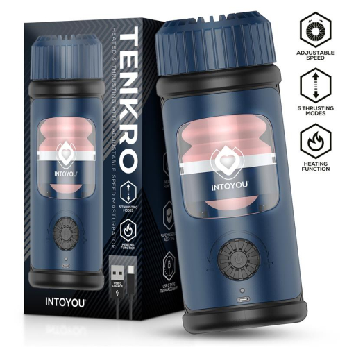 Tenkro Masturbador com Thrusting y Calor USB-C