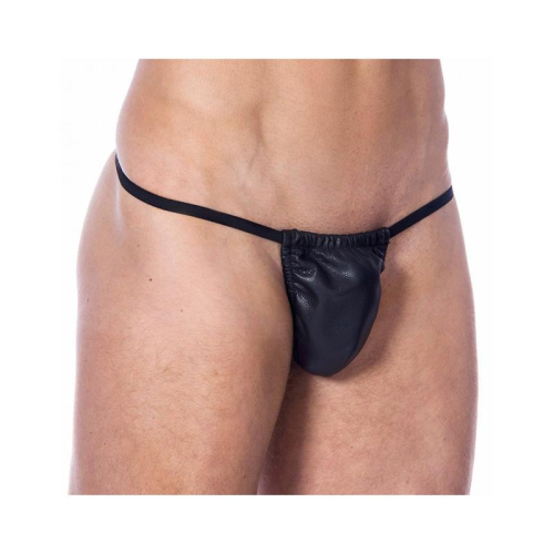 Tanga de Couro Elástico Tamanho Único
