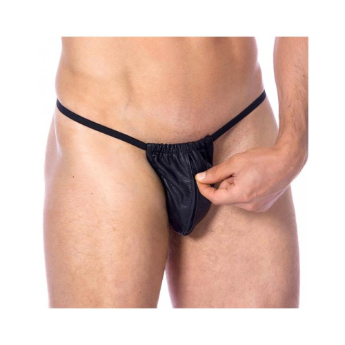 Tanga de Couro Ajustável Tamanho Único