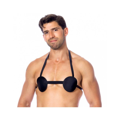 Sujetador de Couro com Pinchos Unisex