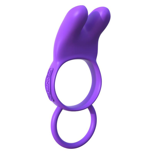 Fantasy C-Ringz Anel Vibrador Rabbit Doble Púrpura
