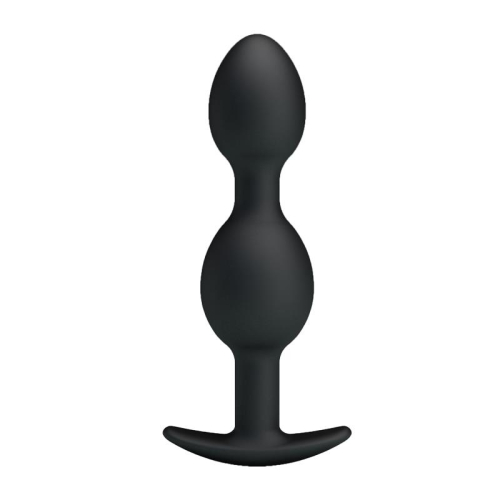 Pretty Love Plug Anal Pesado Cor Preto