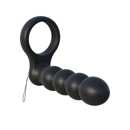 Fantasy C-Ringz Anel Duplo Pênistrador com Control Remoto Cor Preto