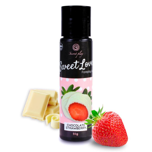 Sweet Love Lubrificante Fresa &Chocolate Branco 60 ml