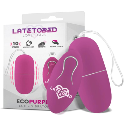Ecopurple Ovo Vibrador com Control Remoto