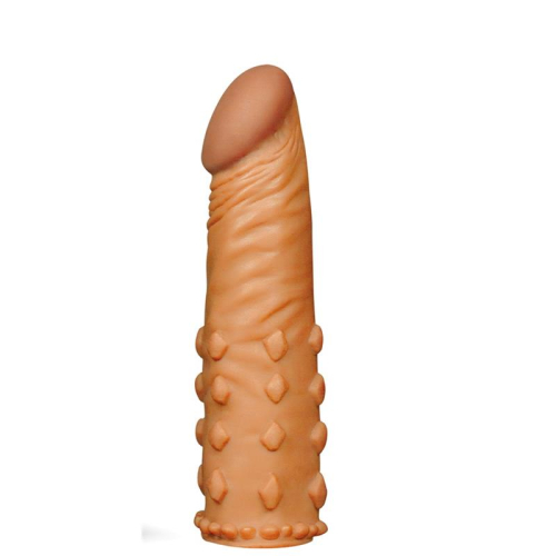 Manga para o Pénis Add 2 Pleasure X Tender Marrón