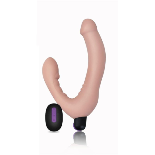 Doble Dildo Strapless Silicone USB