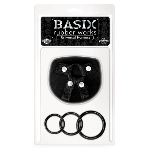 Arnés Universal com 3 Aros de Silicone