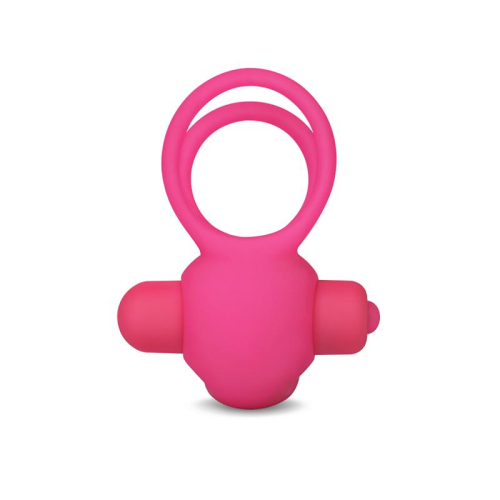 Anel Vibrador Doble Power Clit Duo Rosa