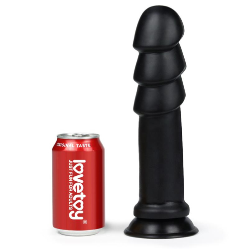 Dildo King Sized Anal Ripples 11.25 Preto