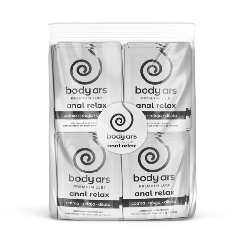 Bolsa Monodosis Gel Lubrificante Base Agua Relaxante Anal 100 x 4 ml