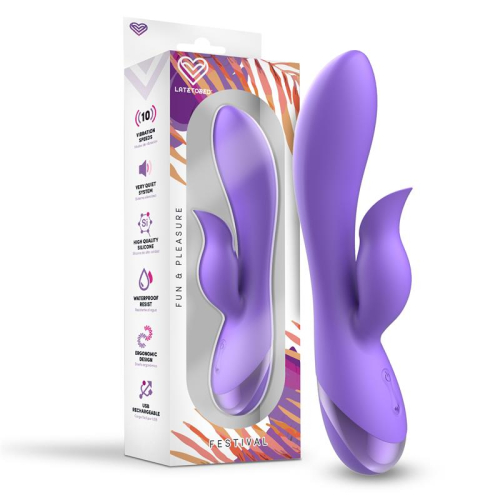 Vibrador Engar USB Roxo