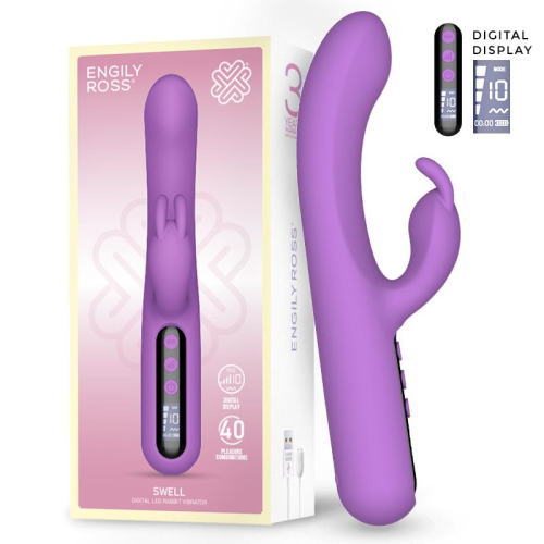 Swell Vibrador com Pantalla Digital e Gran Potencia
