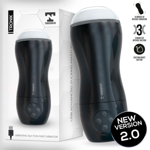 Tronik 2.0 Masturbador com Sucção e Vibração USB