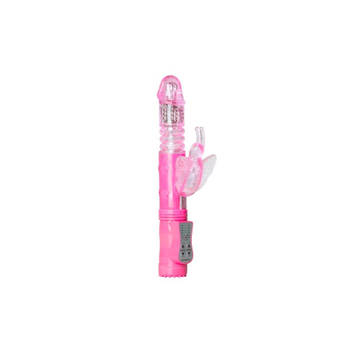 Vibrador de Coelhinho - Mariposa Rosa