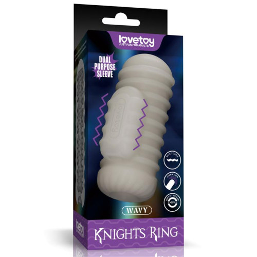 Knights Ring Manga para o Pénis e Estimulador Wave