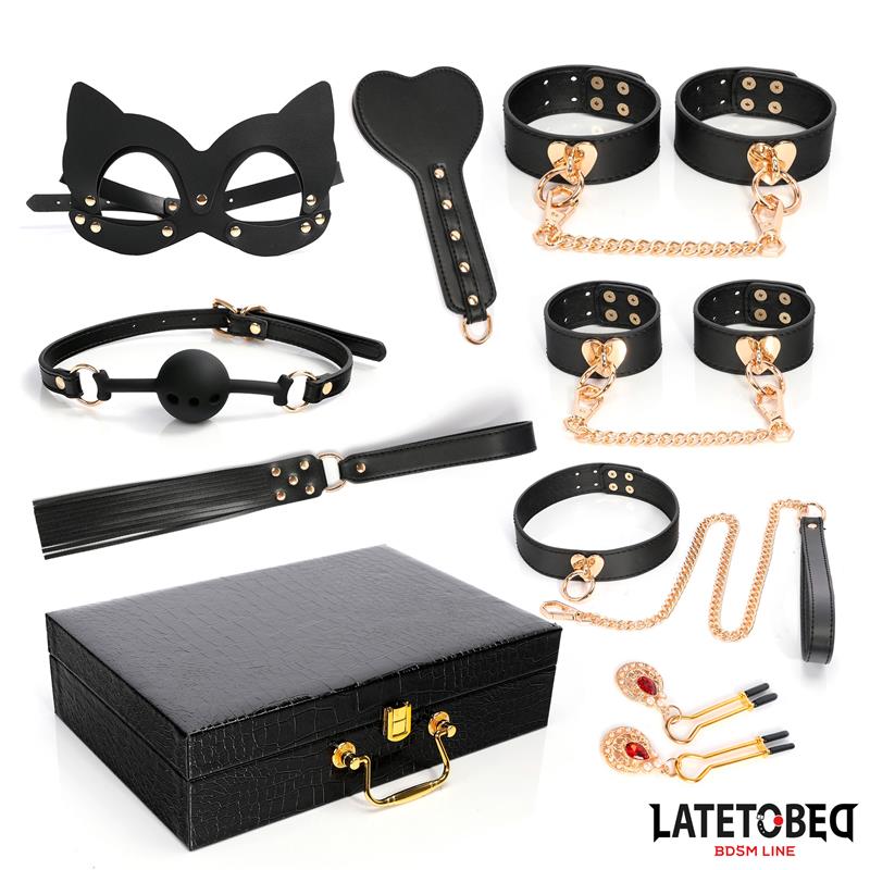 Kit Bondage de 8 Pz com Maletín de Almacenaje
