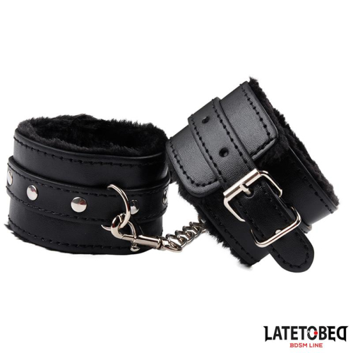 Algemas para Tobillos com Pelo Preto