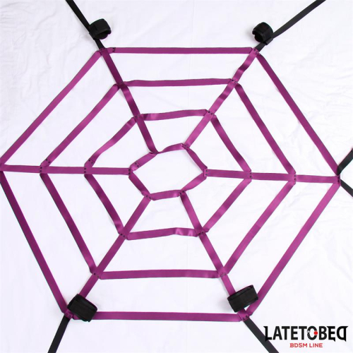 Set de Ataduras para a Cama em Teia de Aranha