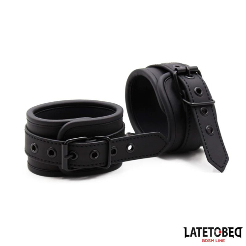 Algemas com Corrente Preto Sólido