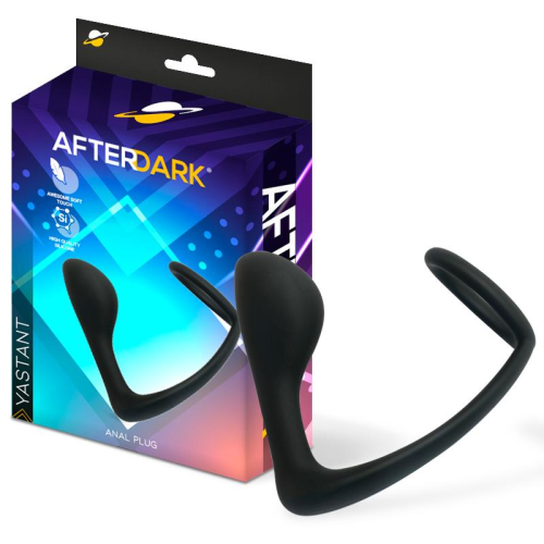 Yastant Plug Anal com Anel para Testículos