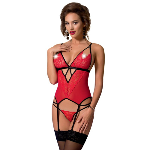 Salome Corset Vermelho