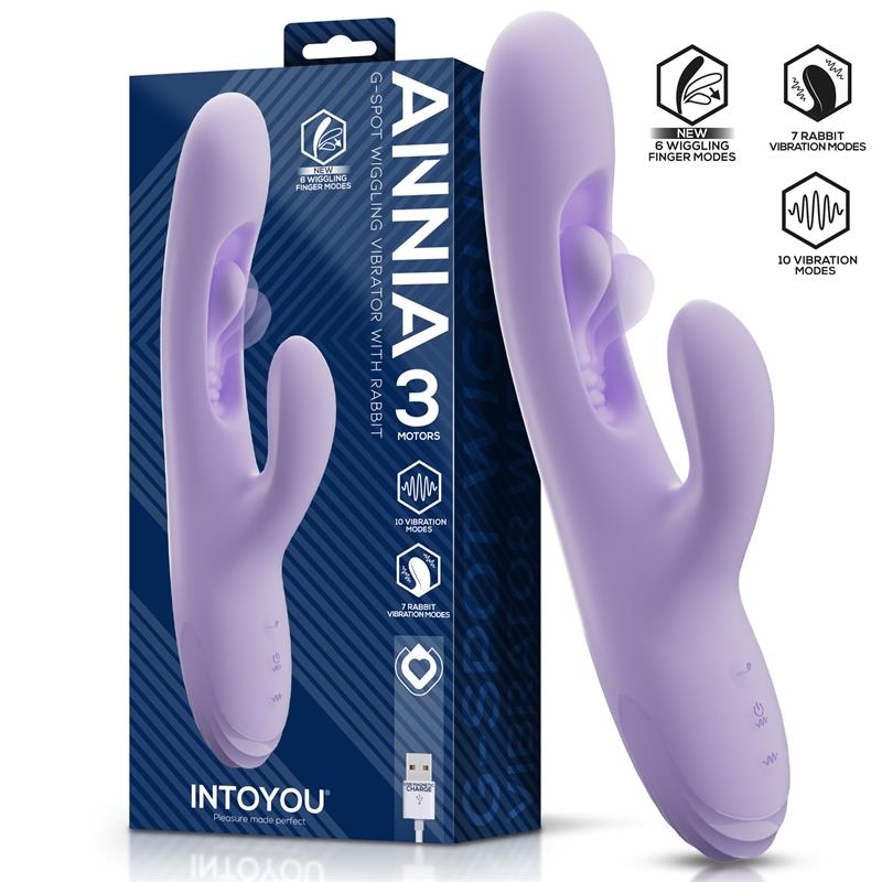 Annia Vibrador G-Spot com Wiggling Interno