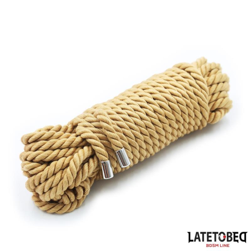 Corda de Bondage Detalles Metálicos 10m