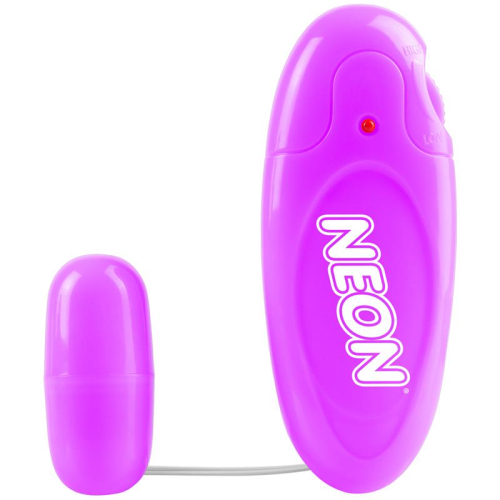 Neon Bala Vibradora a Control Remoto Luv Touch Roxo