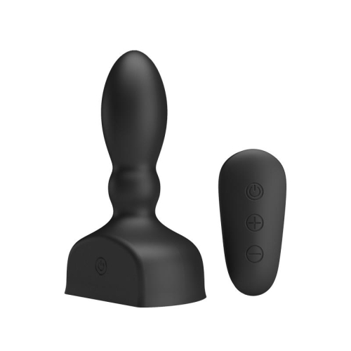 Estimulador Anal Harriet Inflable USB Silicone Preto