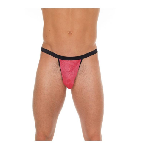 Tanga Vermelho y Preto Tamanho Único