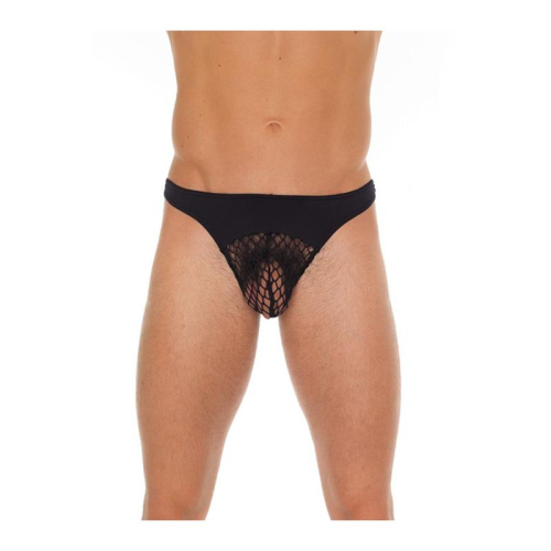 Tanga Rede Preto Tamanho Único