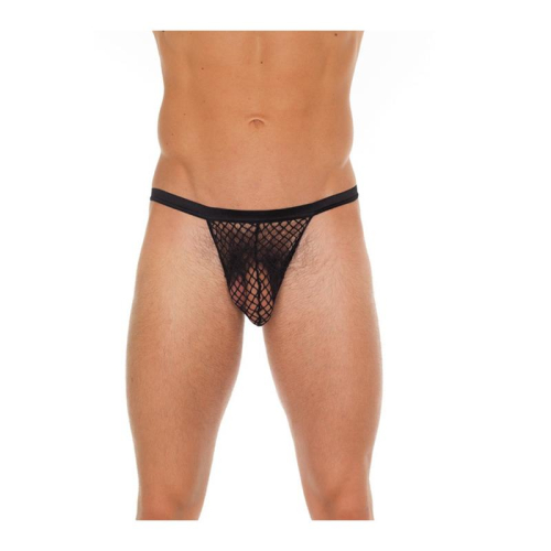 Tanga Rede Preto Tamanho Único