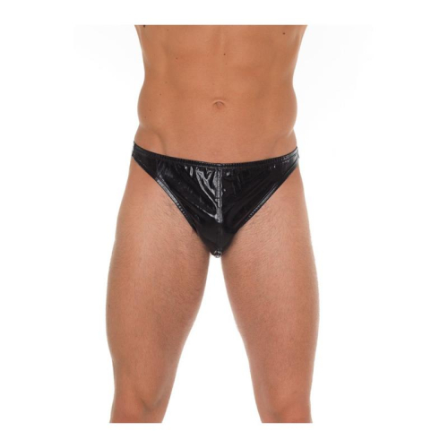 Tanga Preto Brillante Tamanho Único