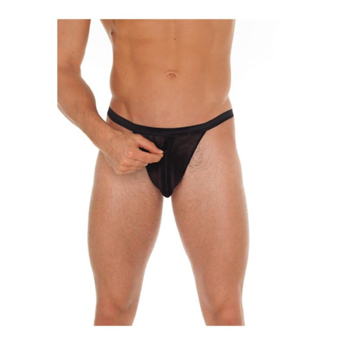 Tanga com Fecho Preto Tamanho Único