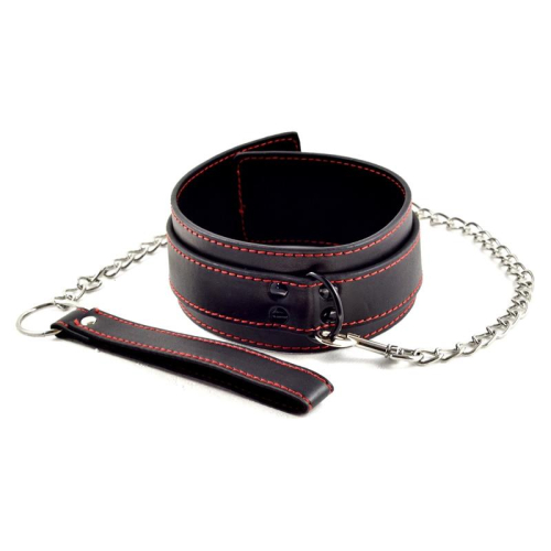 Colar y Cinto Bondage Preto