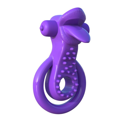 Fantasy C-Ringz Anel para Casais Lovely Licks Púrpura