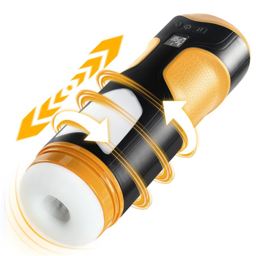 Alston Masturbador com Thrusting y Rotación
