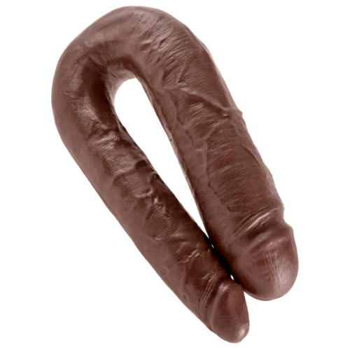 King Cock Pênis Duplo Pênistração Grande - Cor Marrón