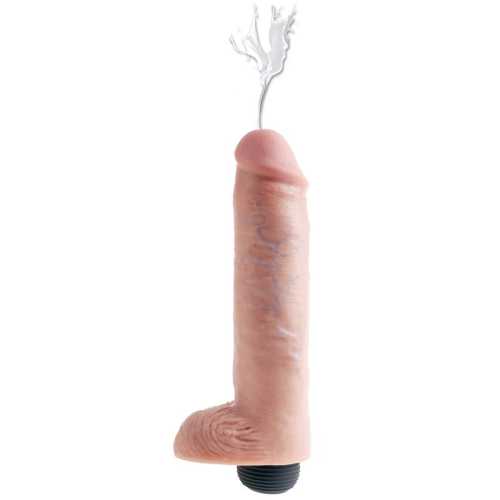 Dildo Reaslista com Testículos com Eyaculación 10