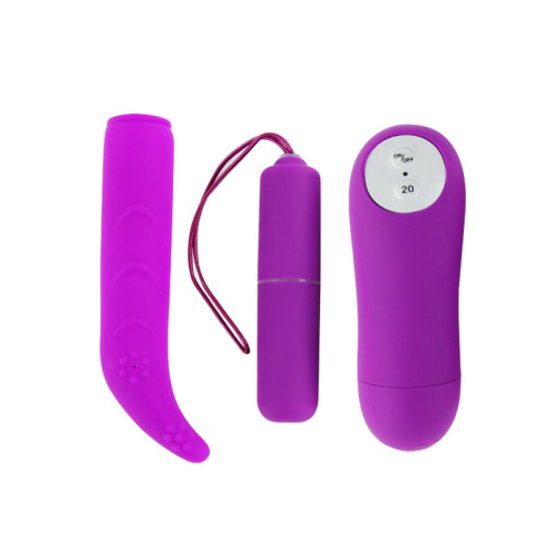 Bala Vibradora Magic x20 Roxo