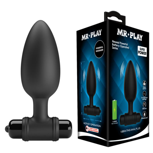 Plug Anal com Vibração